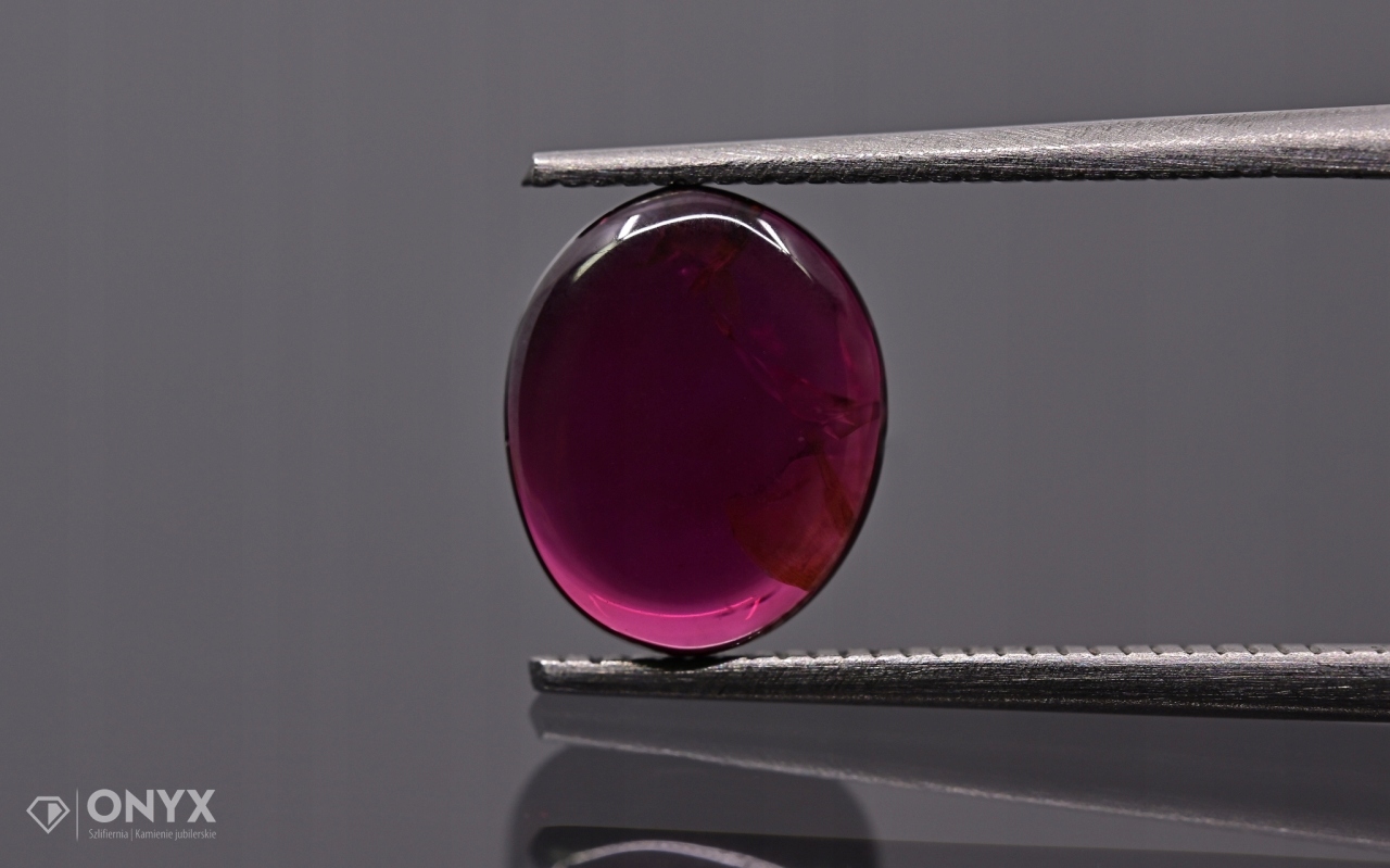 Granátové jablko Rodolit dlaždice konvexní nepravidelné 9,5x7,5