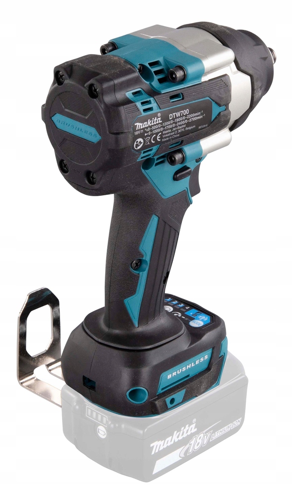 MAKITA DTW700Z AKUM. KLUCZ UDAROWY 1/2'' 18V 700Nm Zasilanie akumulatorowe