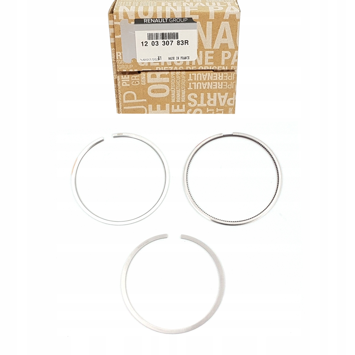 12 03 - ПОРШНЕВІ КІЛЬЦЯ NISSAN MICRA JUKE NV200 1.5 КОМПЛ.