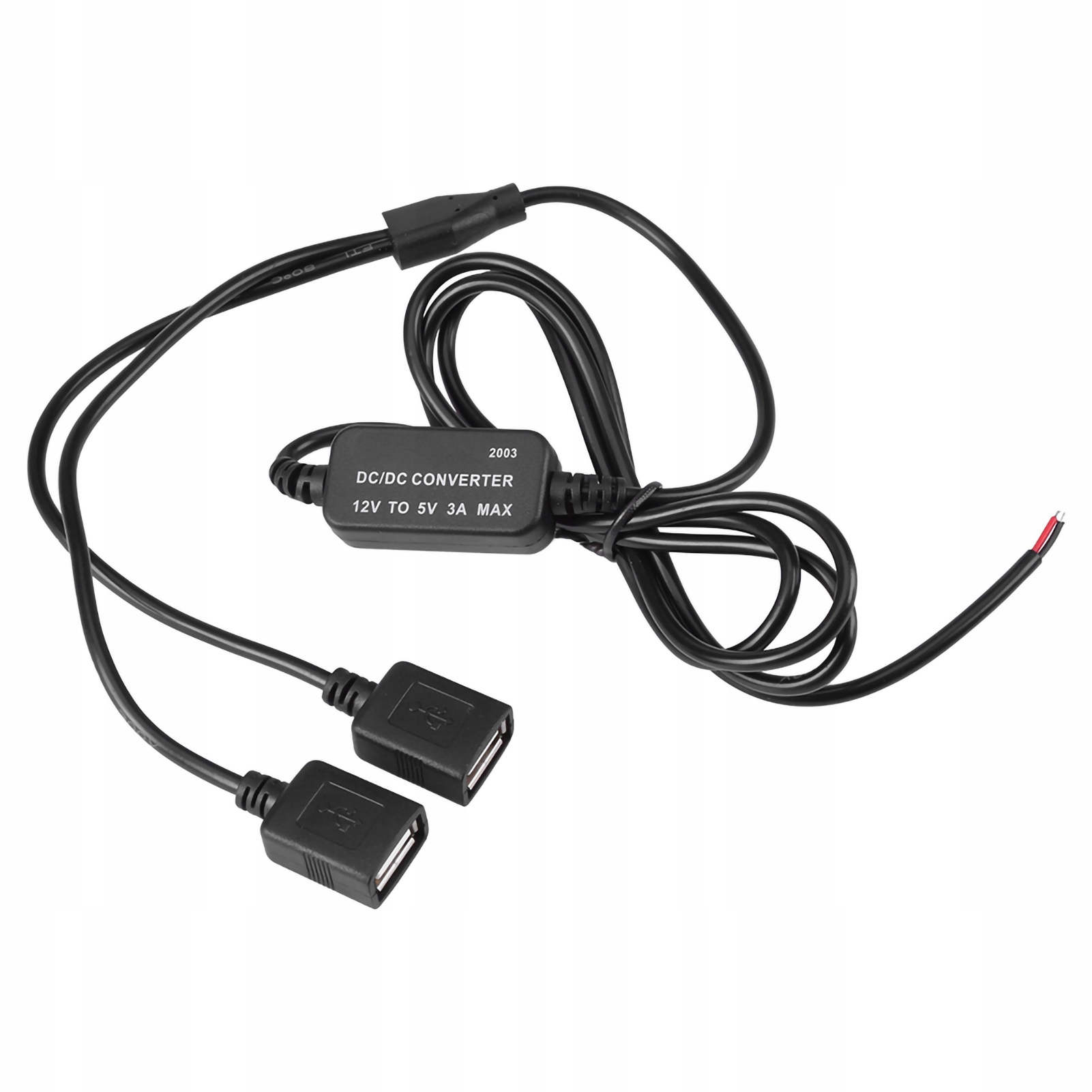 2 Usb 5V 3A Konwerter Napięcia DC 12V/24V