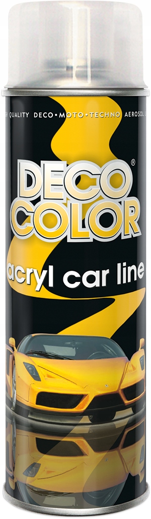 Deco Color Car Line lakier akrylowy bezbarwny 500 ml