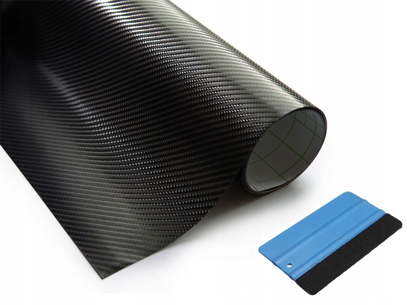 

Folia Carbon Karbon 4D Czarna Okleina 50cm Rakla