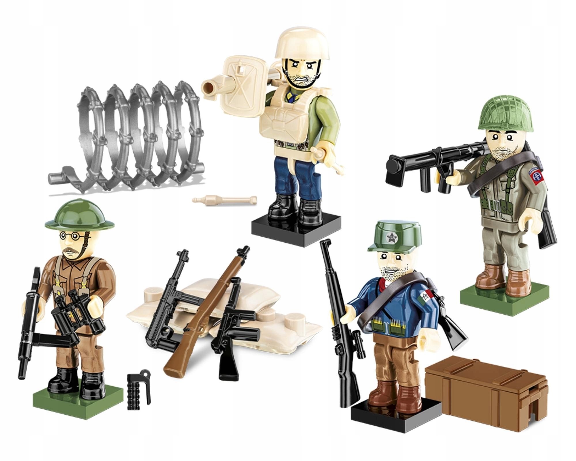 

Klocki Cobi 3041 Figurki Company of Heroes 60 El