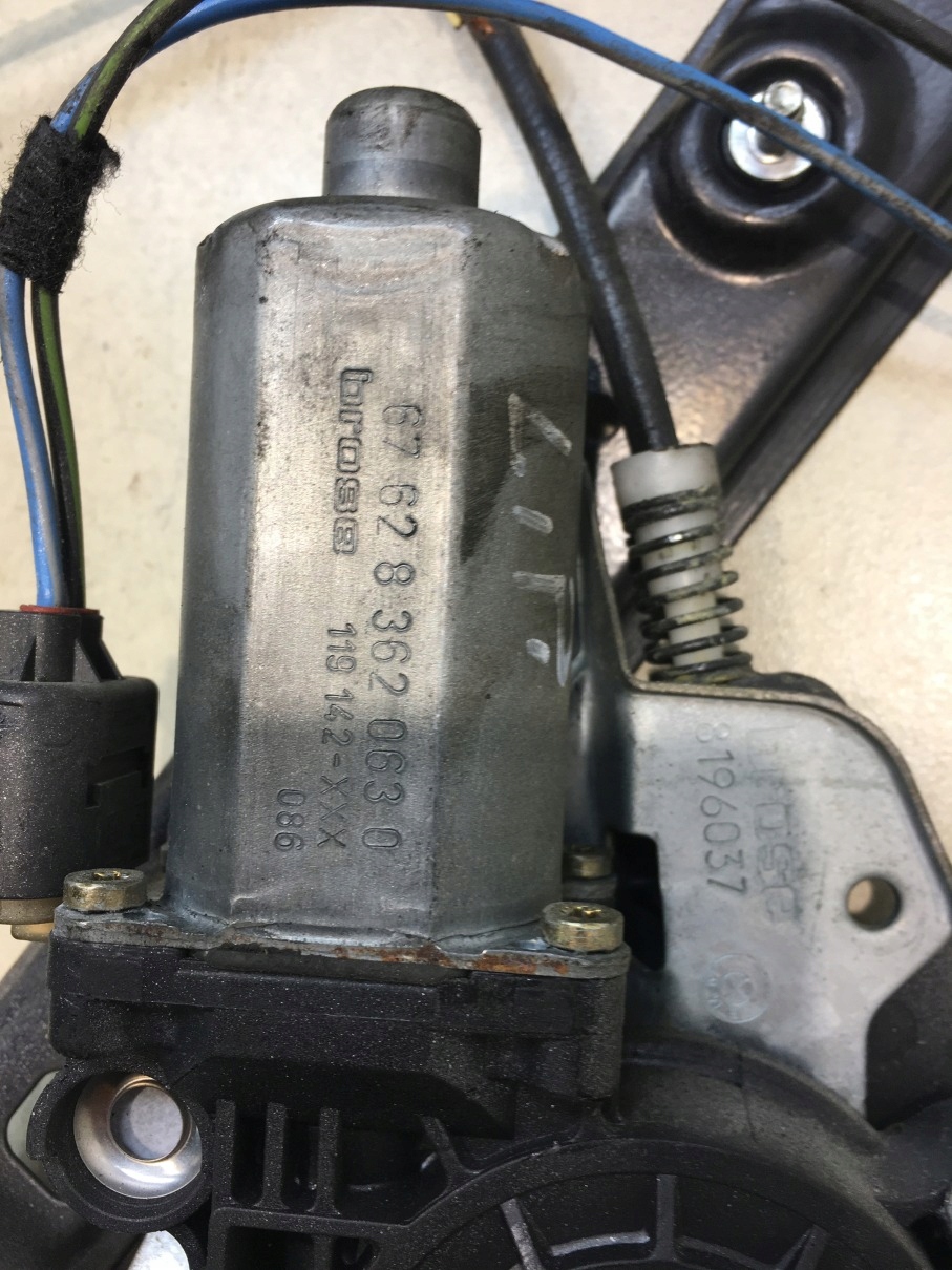 window regulator left front BMW E46 1.8