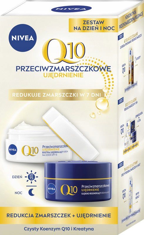 Nivea Sada Duo Krém P/vráskový Q10 Dz+noc+