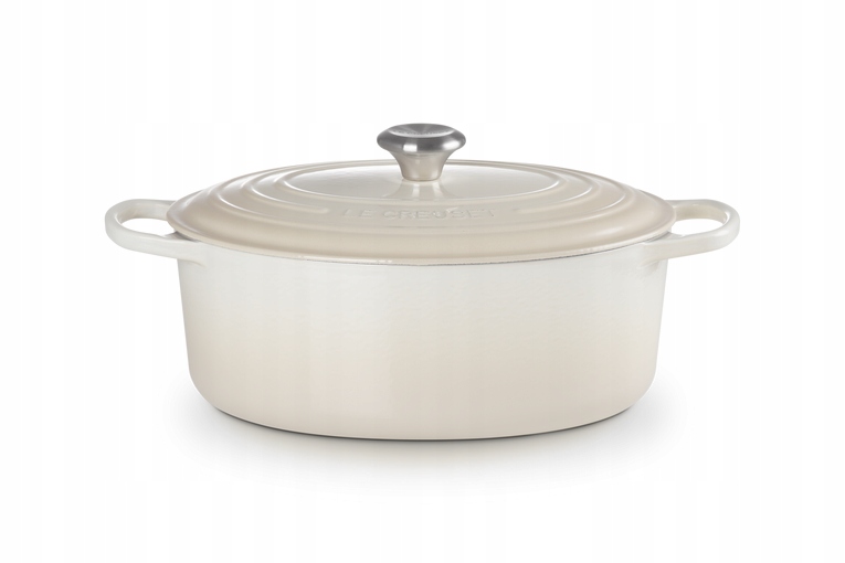 Oválna panvica 31 cm Signature Meringue Le Creuset