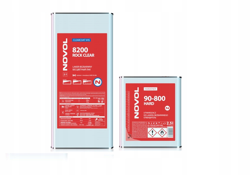 Novol ROCK CLEAR 8200 lakier bezbarwny 5L utw