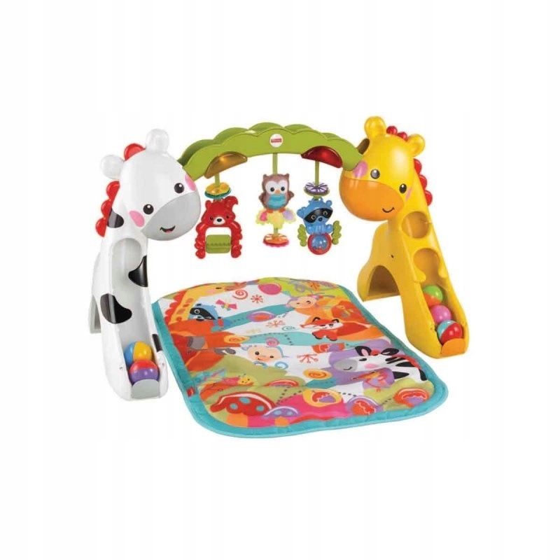 Mata edukacyjna gimnastyczna 3w1 dla dzieci Żyrafa CCB70 Fisher-Price