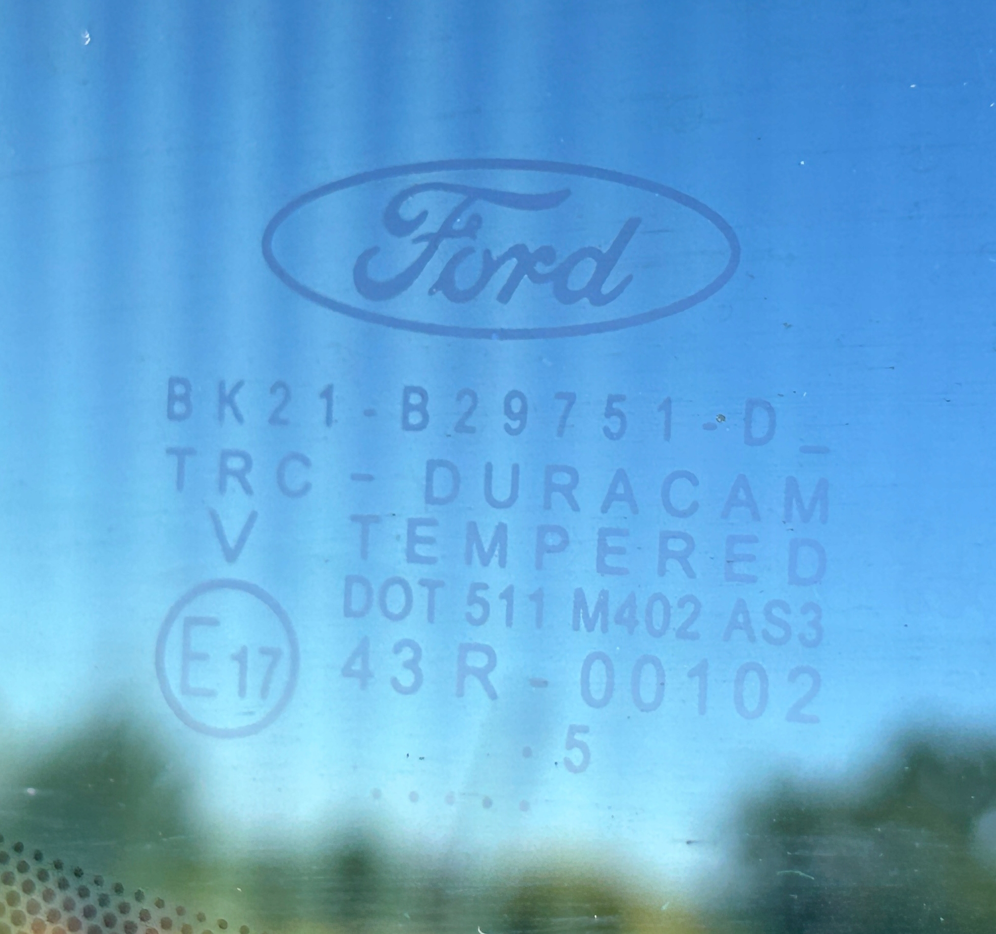 door side left sliding rear part FORD TRANSIT CUSTOM MK1 complete