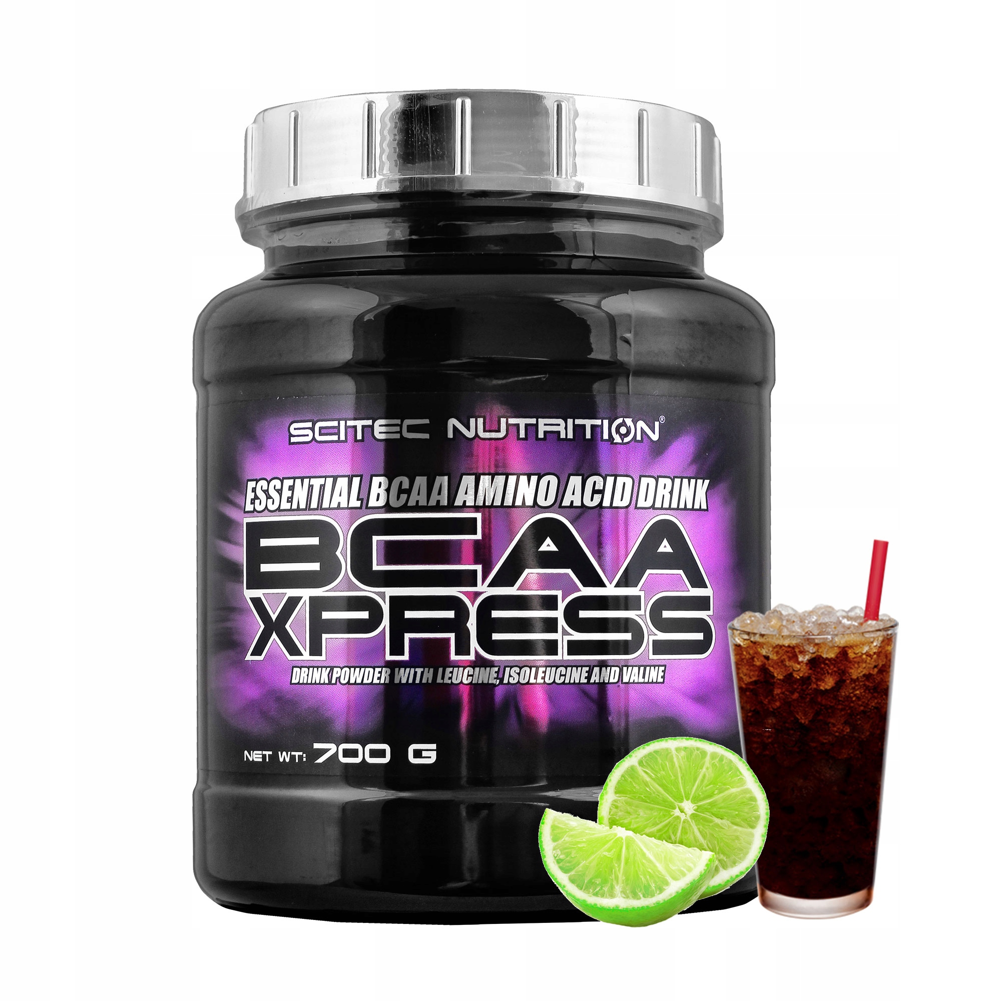 SCITEC BCAA Xpress 700g Aminokwasy 2:1:1 Leucyna Regeneracja Siła — 4