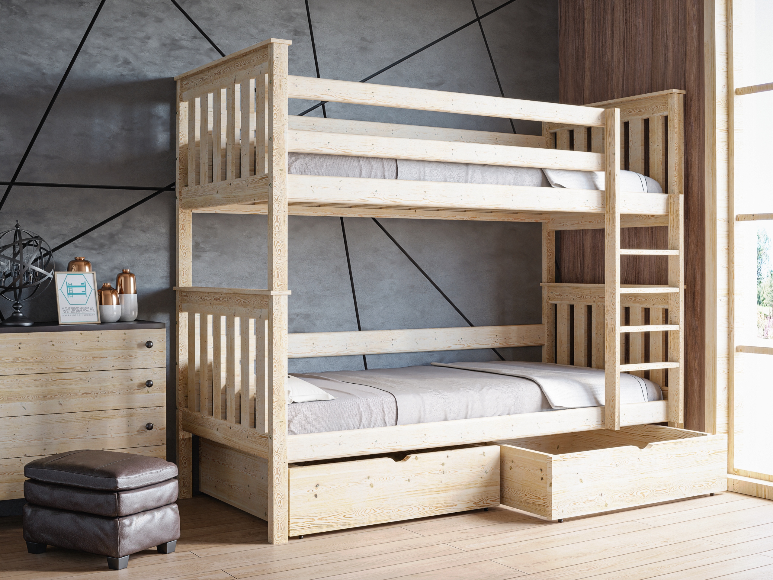 Łóżko piętrowe ULA Typ łóżko piętrowe