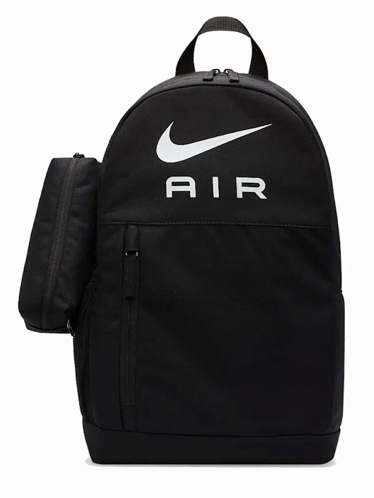 Batoh Nike Air Školní Sportovní černý DR6089-010 penál s logem a sbalitelným obalem