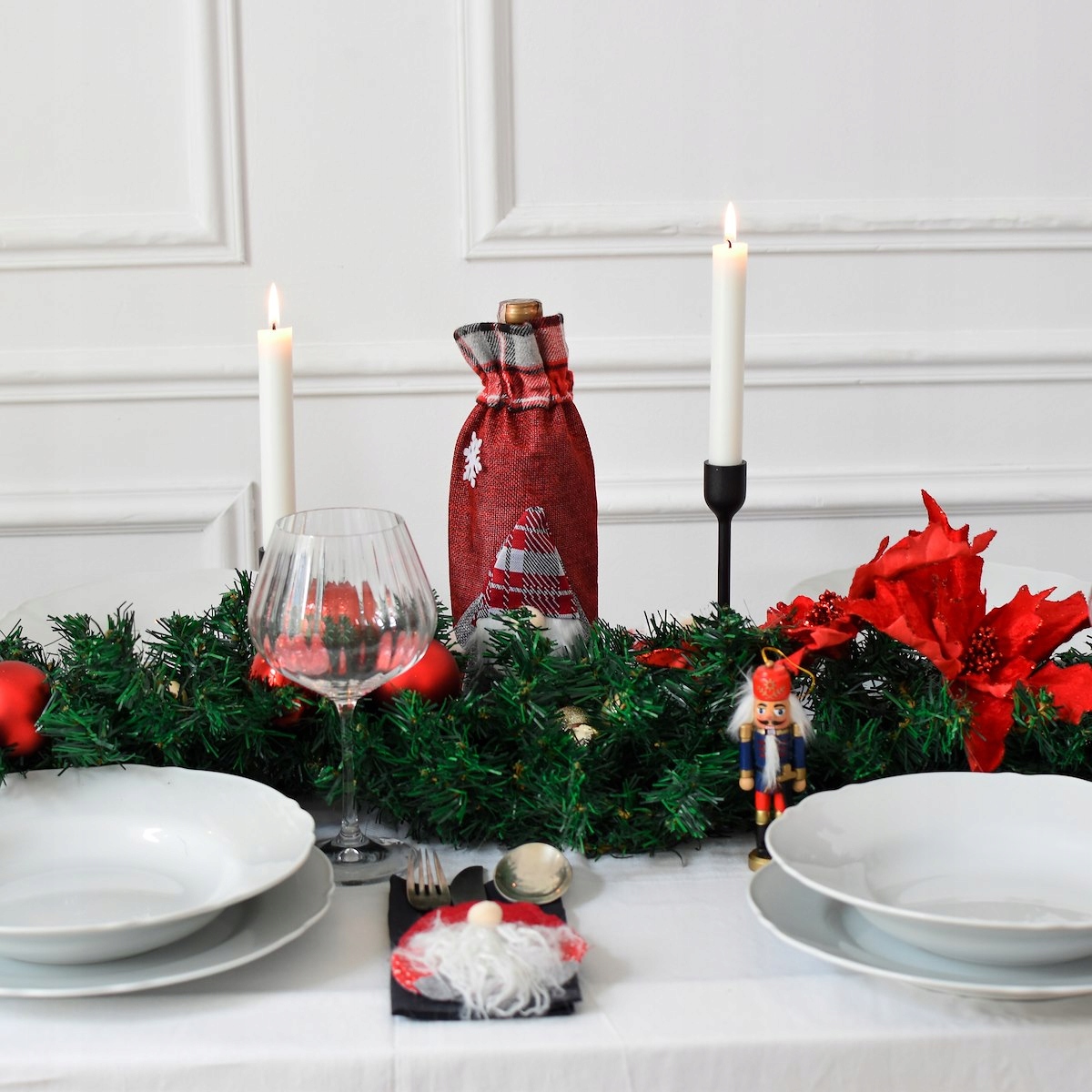 GIRLANDA CHOINKOWA ŚWIĄTECZNA ŁAŃCUCH SZTUCZNA 3m Kolor zielony