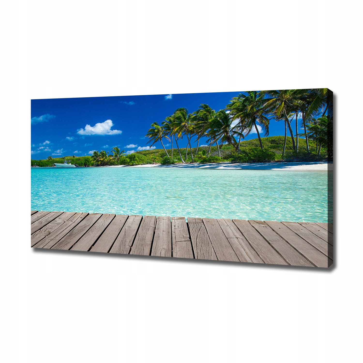 

Foto obraz na płótnie Tropikalna plaża 120x60 cm