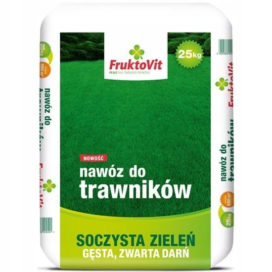 

Nawóz Do Trawy Fruktovit Trawniki Granulowany 25KG