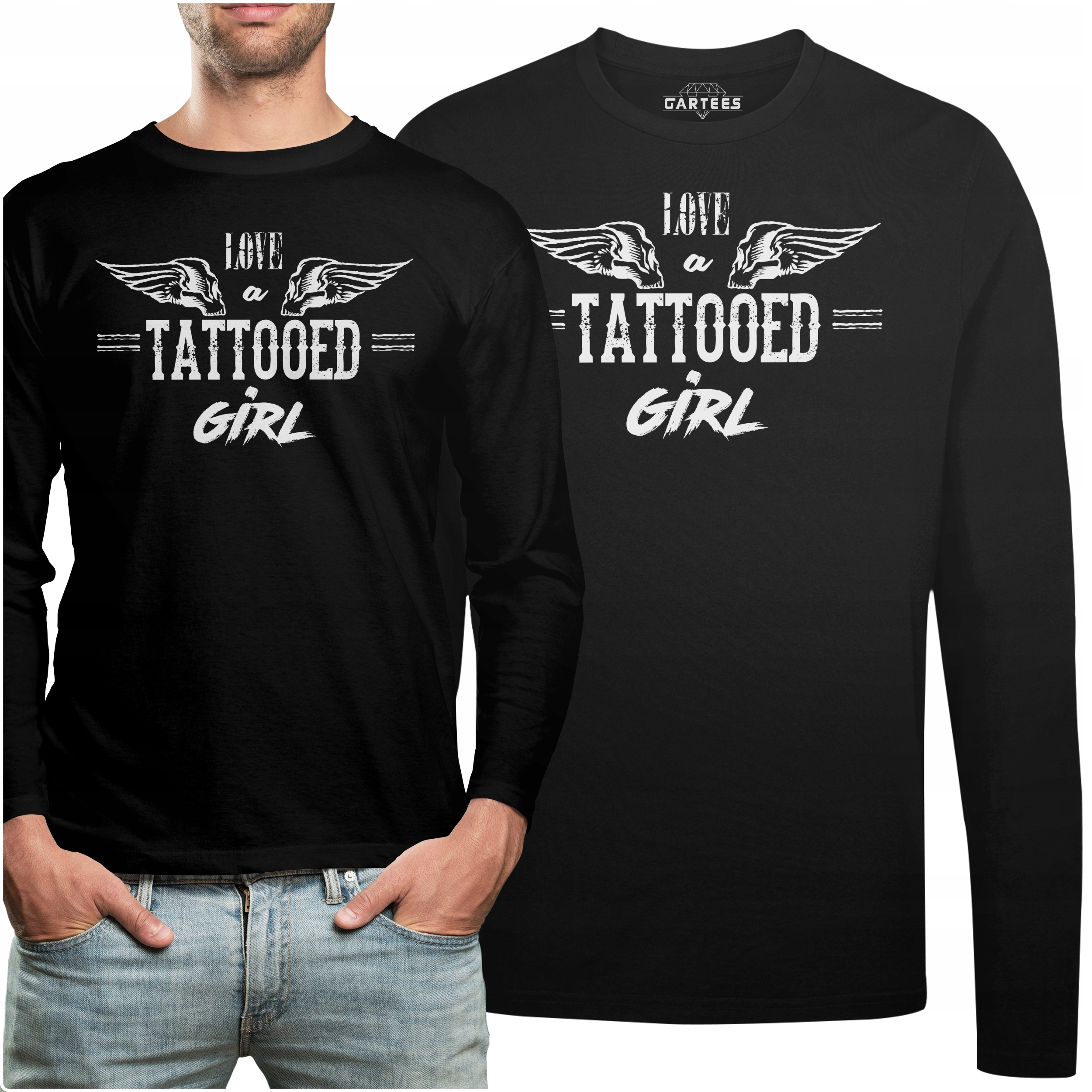 

Koszulka Long Pomysł Na Prezent Tattooed Girl