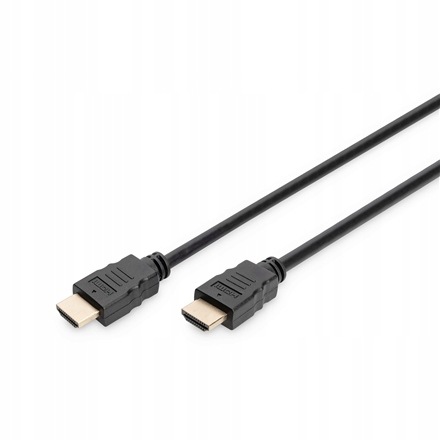 Kabel Hdmi Typu A Męski na Męskim Złączu 19 Pinów, 3 m, Czarny
