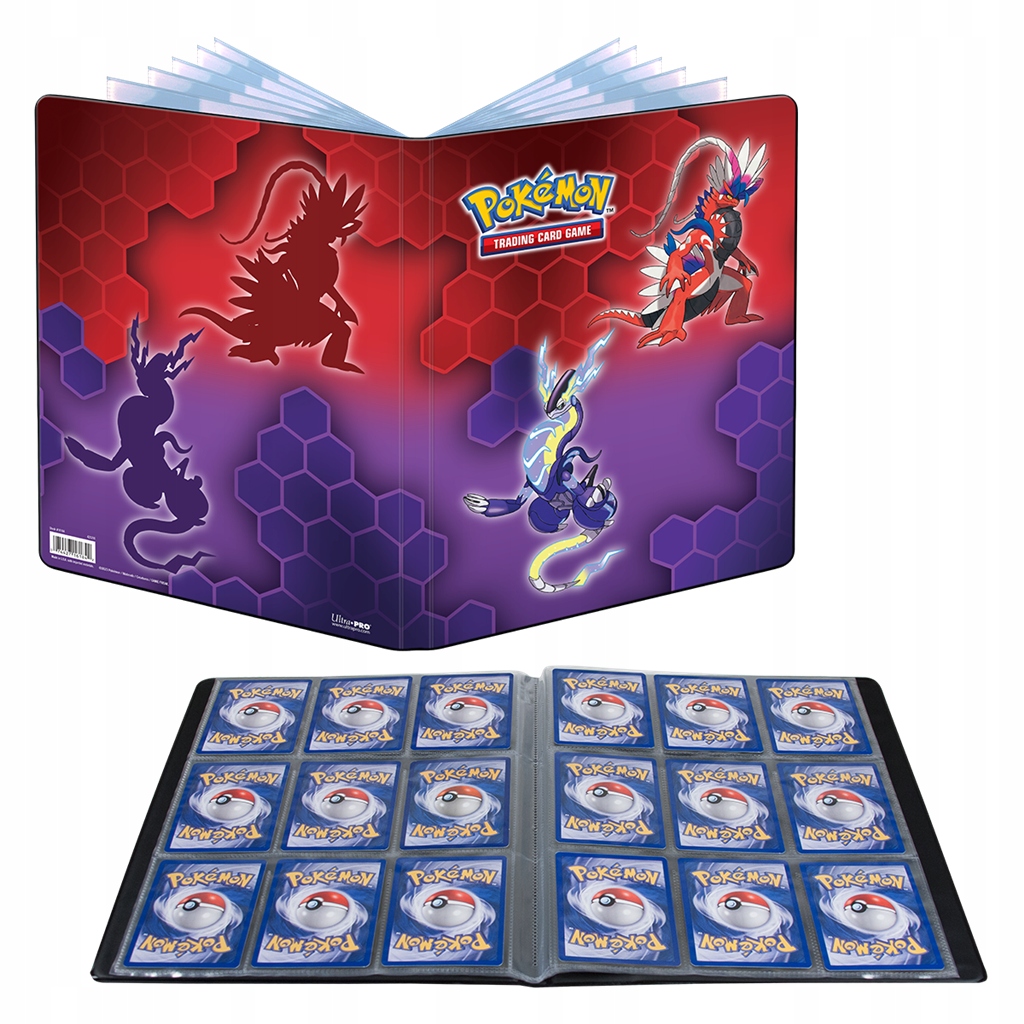 Album na karty Ultra Pro Pokemon: Koraidon&Miraidon 9-Pocket Binder