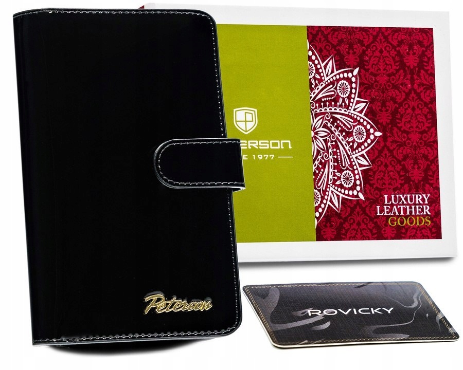 Lumarko Lakovaná dámská peněženka na karty!