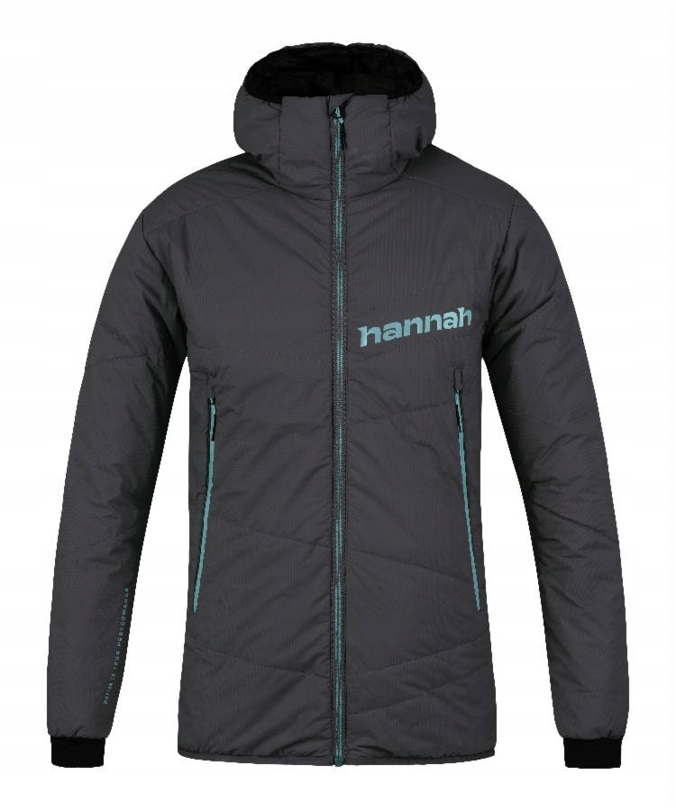 Pánská bunda Hannah Gabber Hoody anthracite černá L