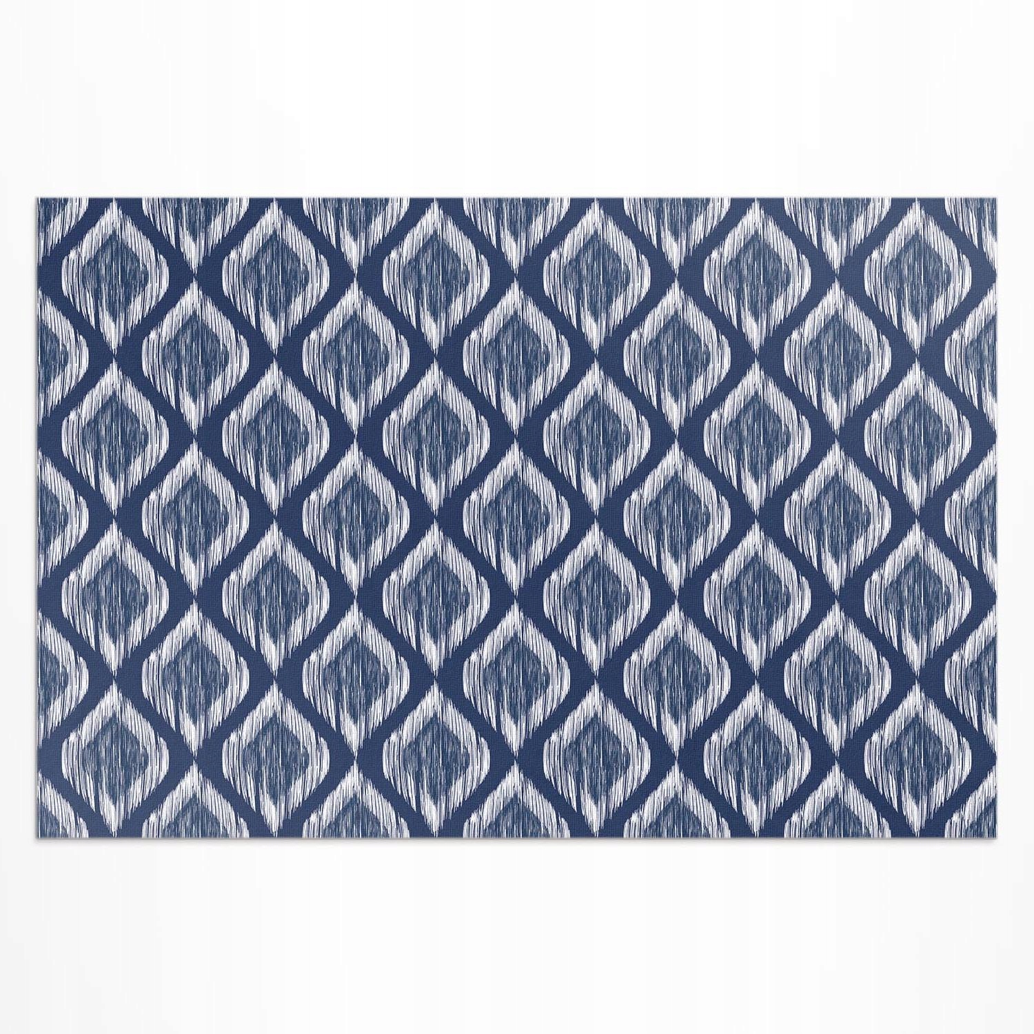 Vinylový koberec na terasu Balkón Elegantný vzor imitácia tkaniny 225 x 150 cm