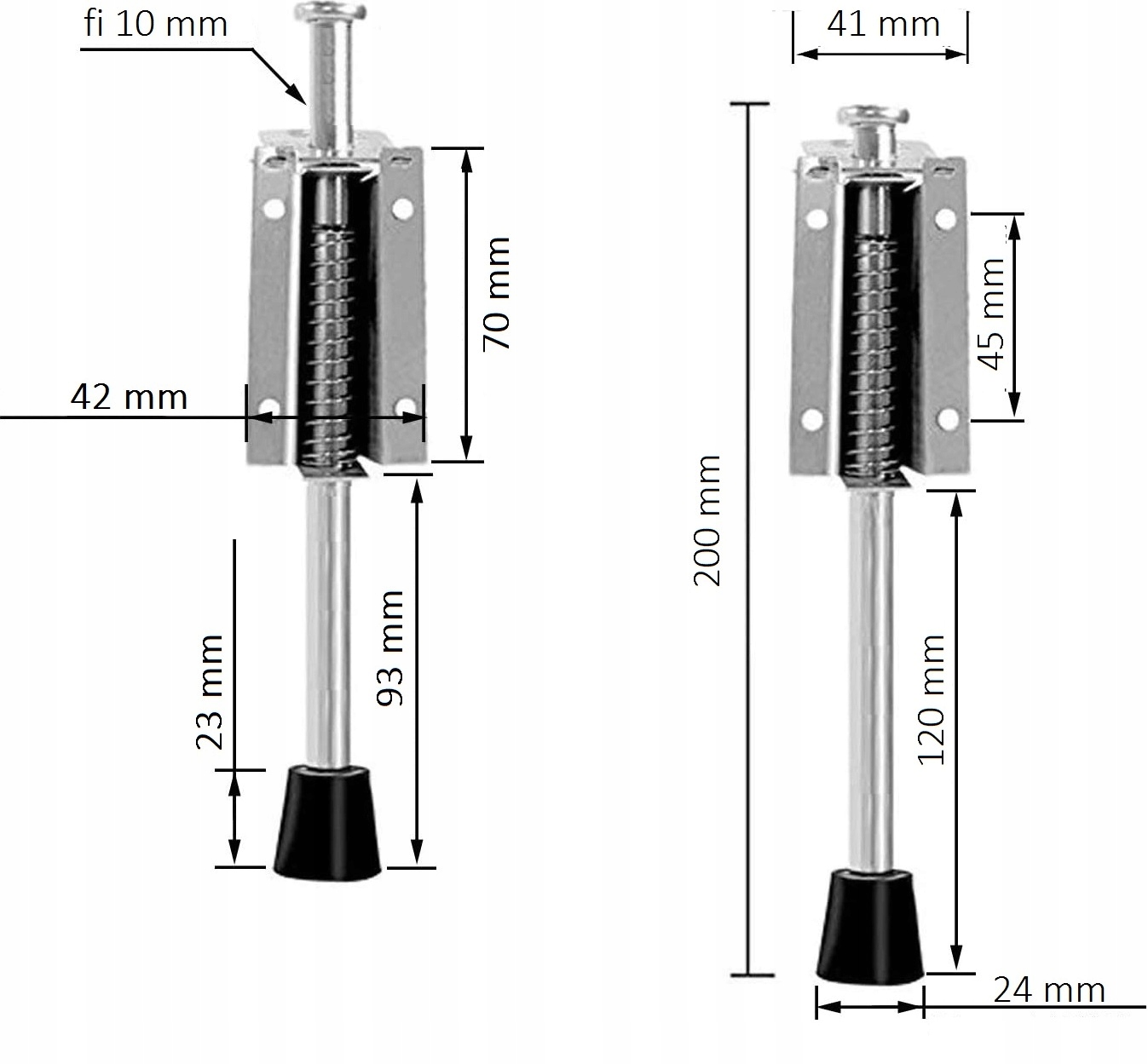 PRZYTRZYMYWACZ PODPÓRKA BLOKADA STOPKA DRZWI INOX STAL NIERDZEWNA SOLIDNY Marka Handmet
