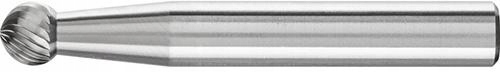 Fréza stopková z karbidu, kulová, 0605 5 6 mm 6x5,4 mm Pferd