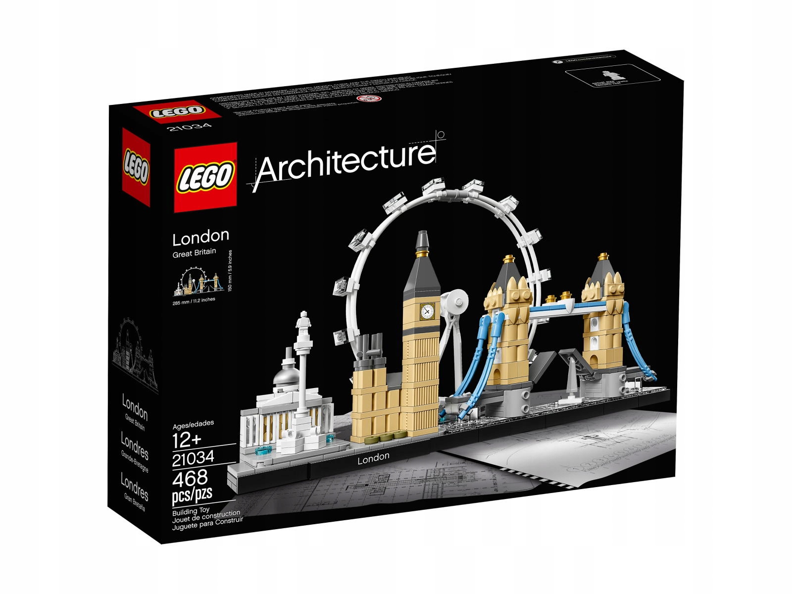 LEGO ARCHITECTURE 21034 LODNYN