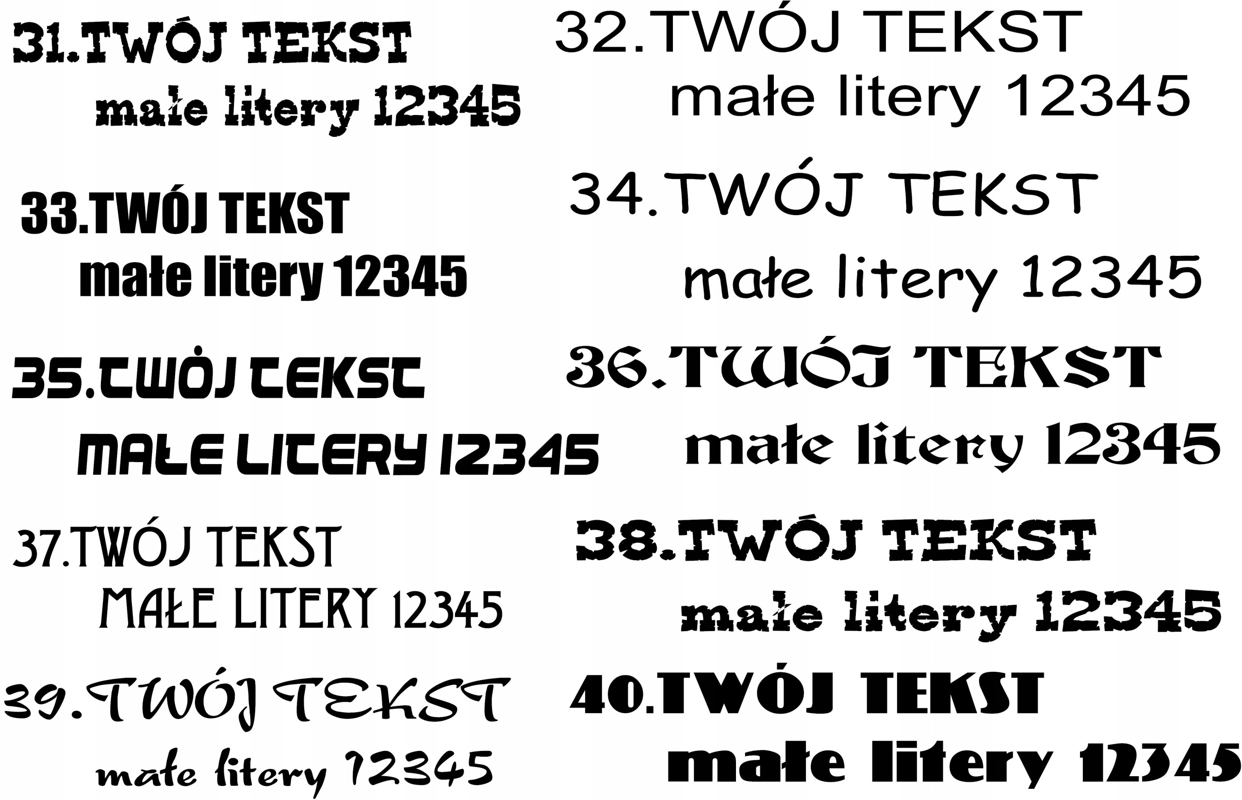 KOSZULKA Z WŁASNYM NADRUKIEM NAPIS LOGO TEKST S Dekolt okrągły