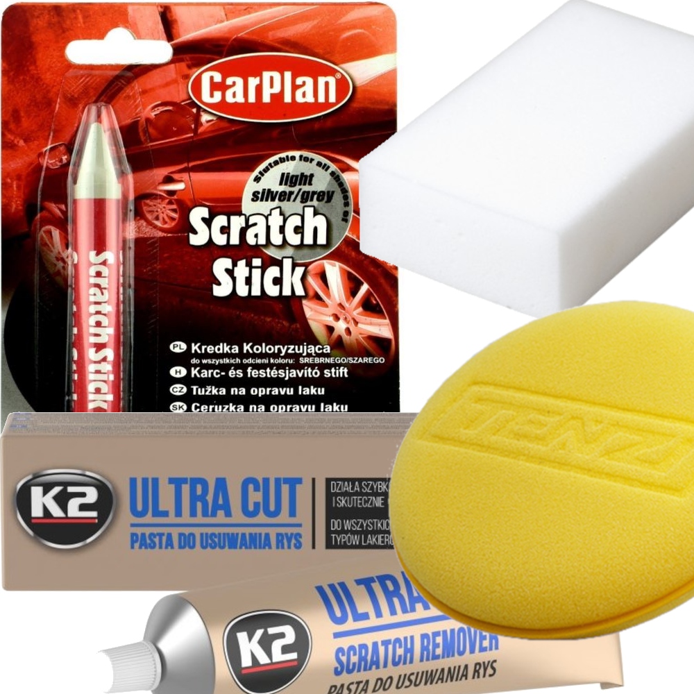 

Zestaw Pisak Kredka Pasta Do Usuwania Rys Na Rysy