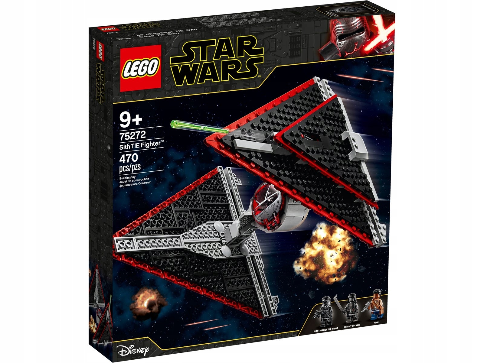 Lego Star Wars 75272 Stíhačka Tie Sithů Nové