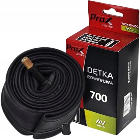 

Dętka 28 700x 35/38/40/42 Av Samochodowy 48mm Prox
