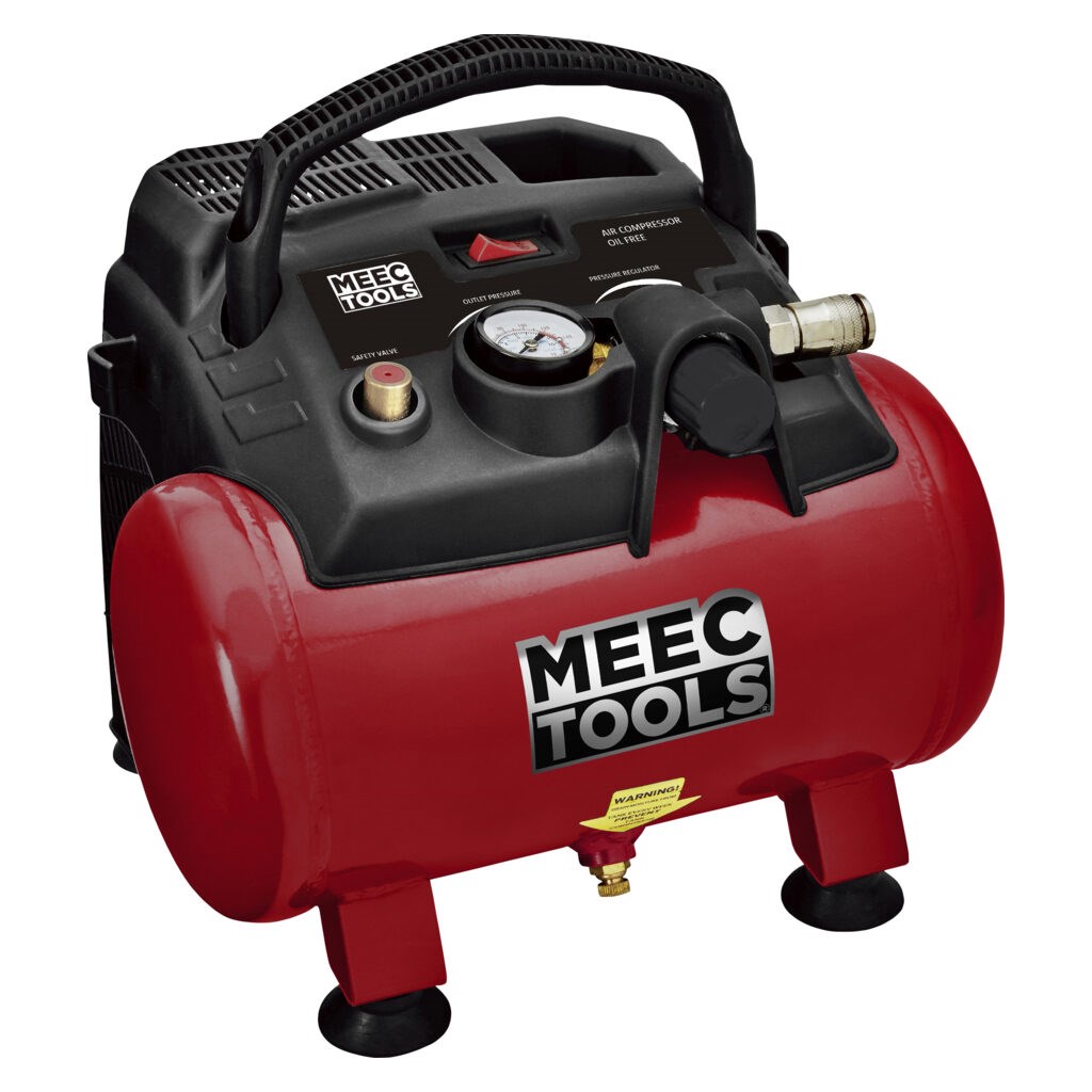 

Kompresor Sprężarka Bezolejowa Meec 6L 1200W 180L