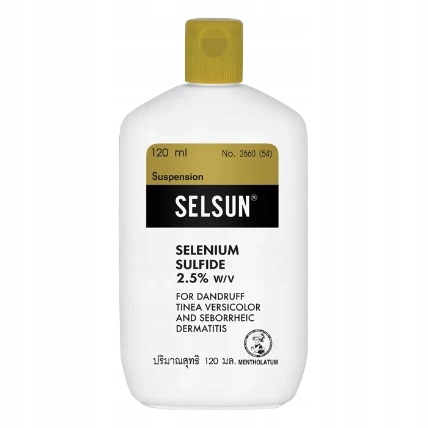Selsun Thajsko 2,5% Šampon proti lupům Psoriáza 120 ml