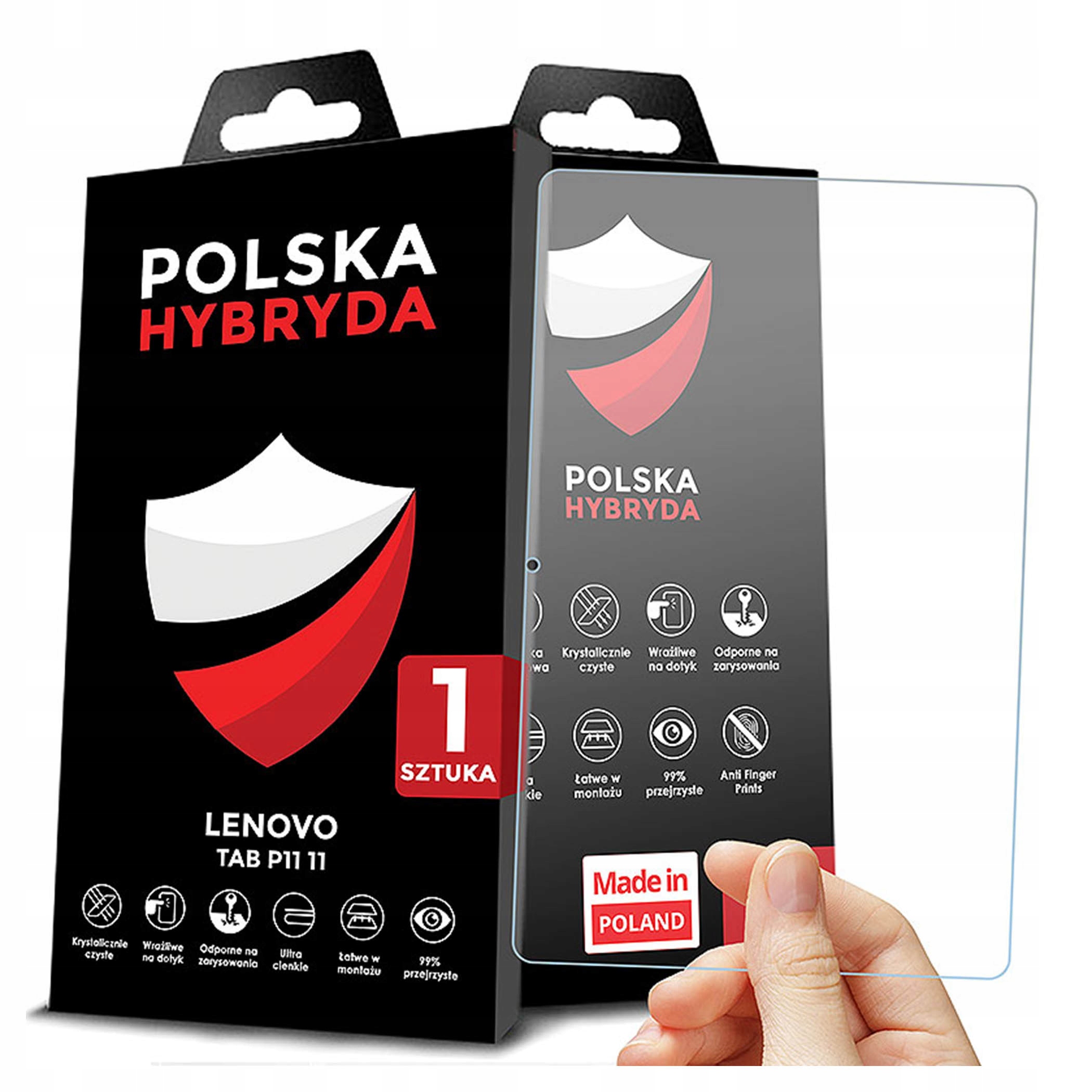 Szkło Ochronne Do Lenovo Tab P11 11 Nietłukace Jakość