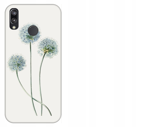 

Etui pokrowiec Huawei P20 Lite Kwiat niebieski akw