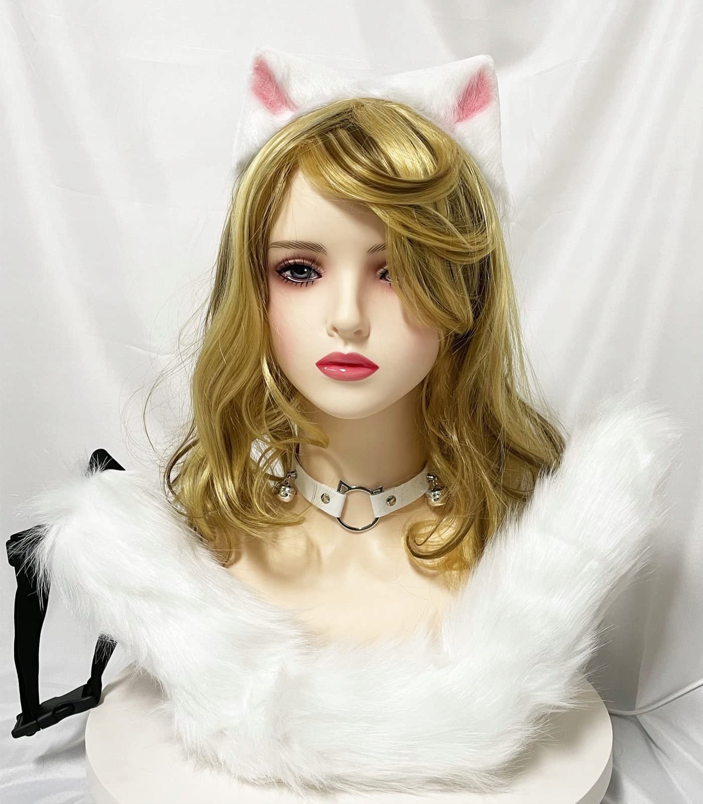 WILK FUTERKOWY ZESTAW PUSZYSTY OGON USZY ŁAPKI STRÓJ WILKA Marka bez marki