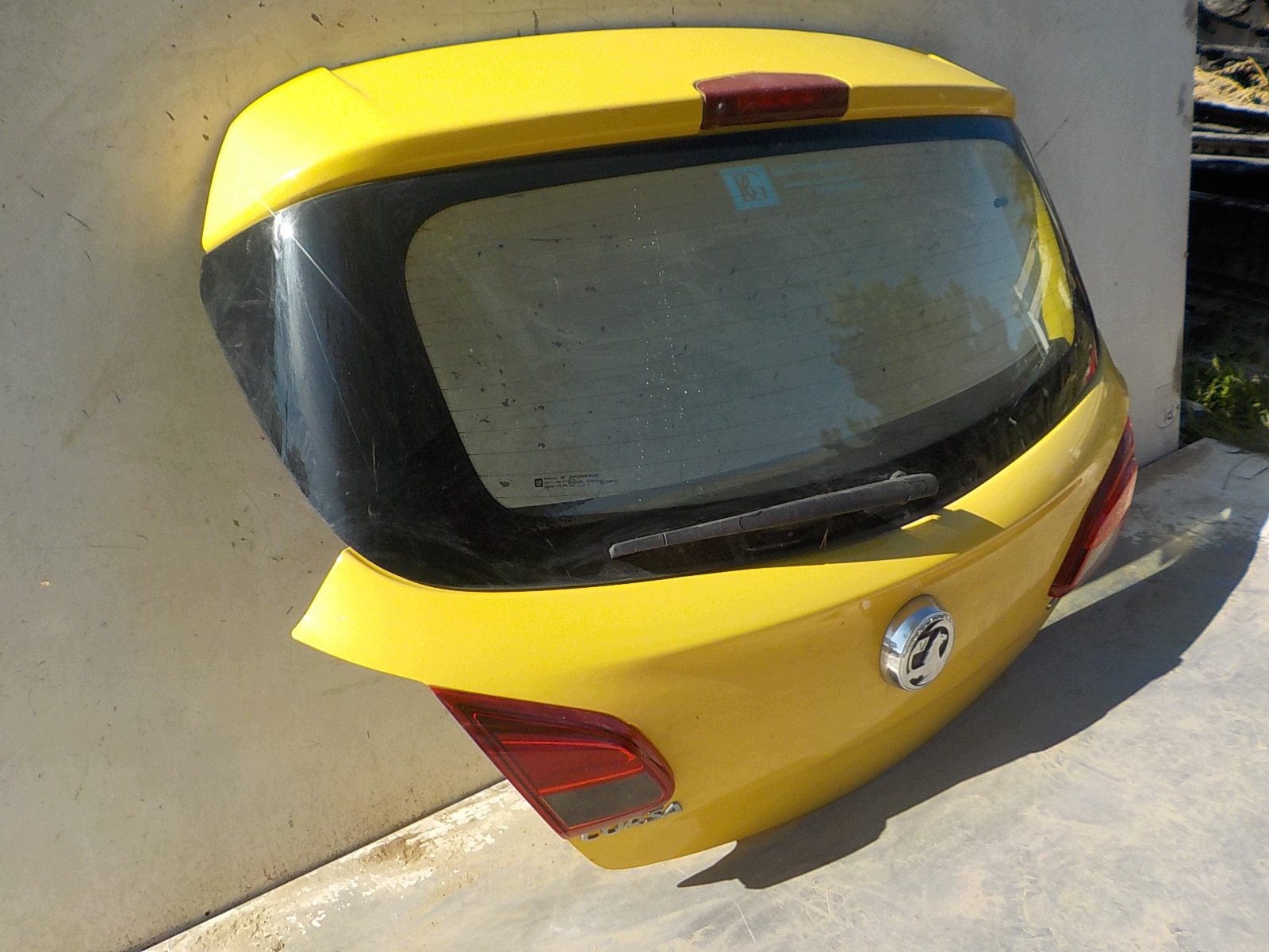 641 OPEL CORSA E 5D boot door rear