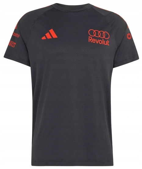 Tričko Audi F1 Team adidas 2026 Mechanics černá vel. M