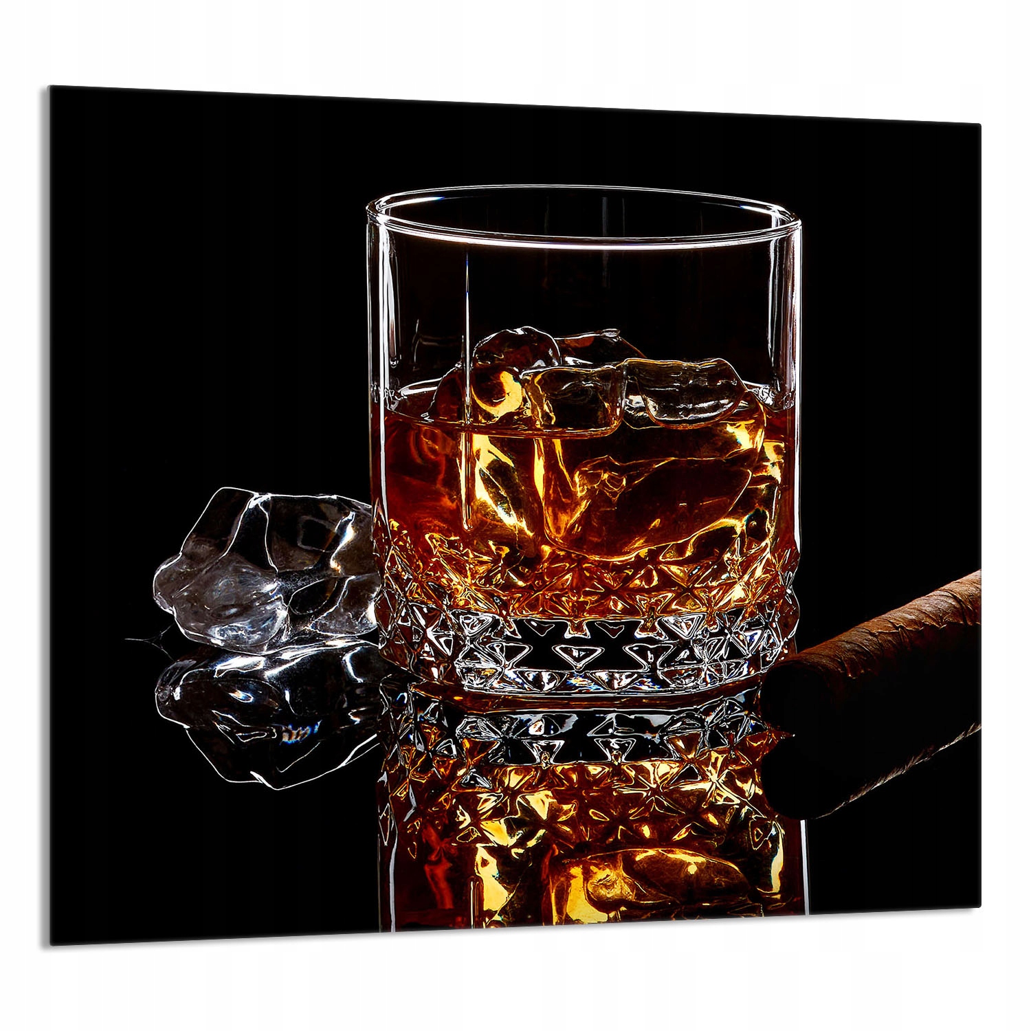 Skleněný Panel Do Kuchyně 65x60 Whisky Tvrzené Sklo