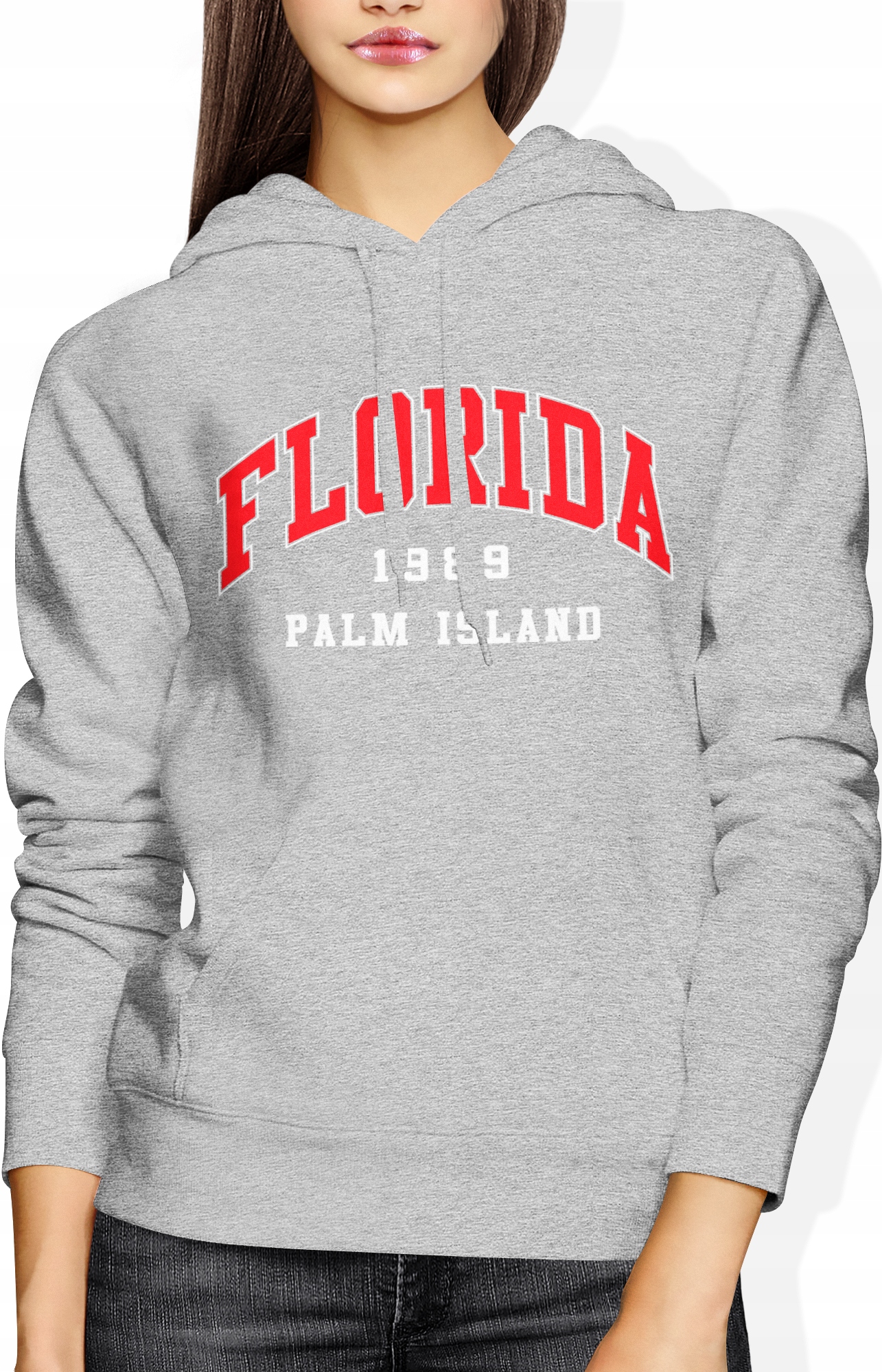 

Usa Bluza Damska Palm Florida Miami Z Kapturem R L