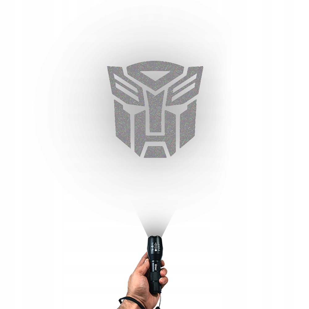 TRANSFORMERS MASKA - Naklejka na samochód na auto - ODBLASKOWA EAN (GTIN) 5904689688977
