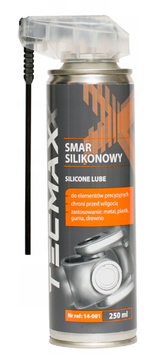 Smar silikonowy 250ml z aplikatorem /tecmaxx