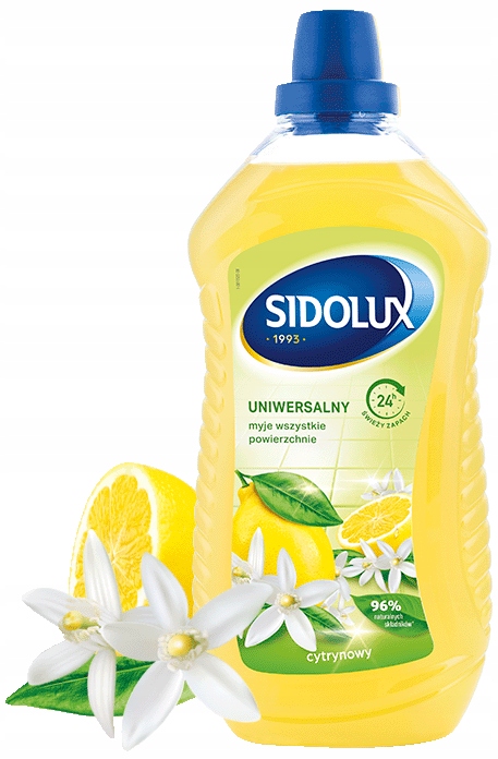 

Sidolux uniwersalny płyn do mycia cytryna 1l