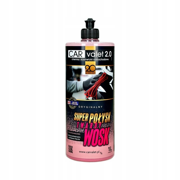 Szybki Wosk Połysk w Nanotechnologii Pasta Wax 1L Carvalet