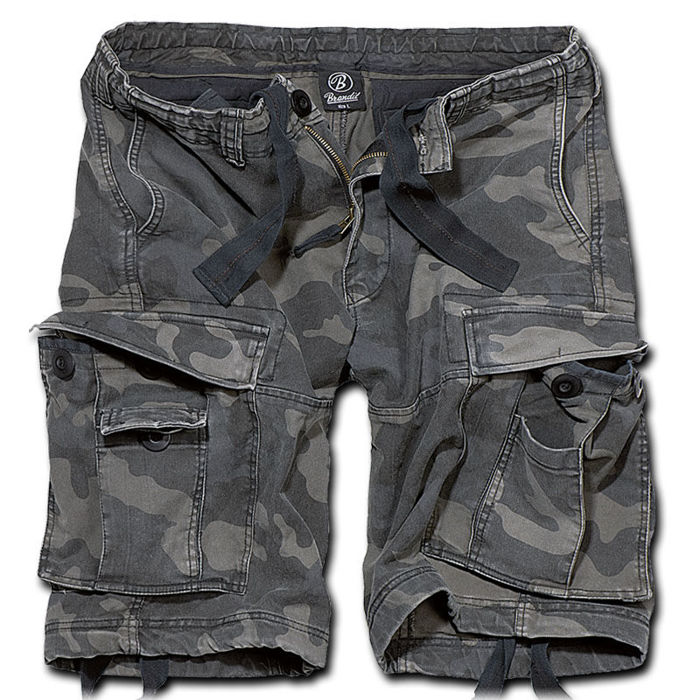 Kraťasy Brandit Vintage Shorts darkcamo 2002-4 L