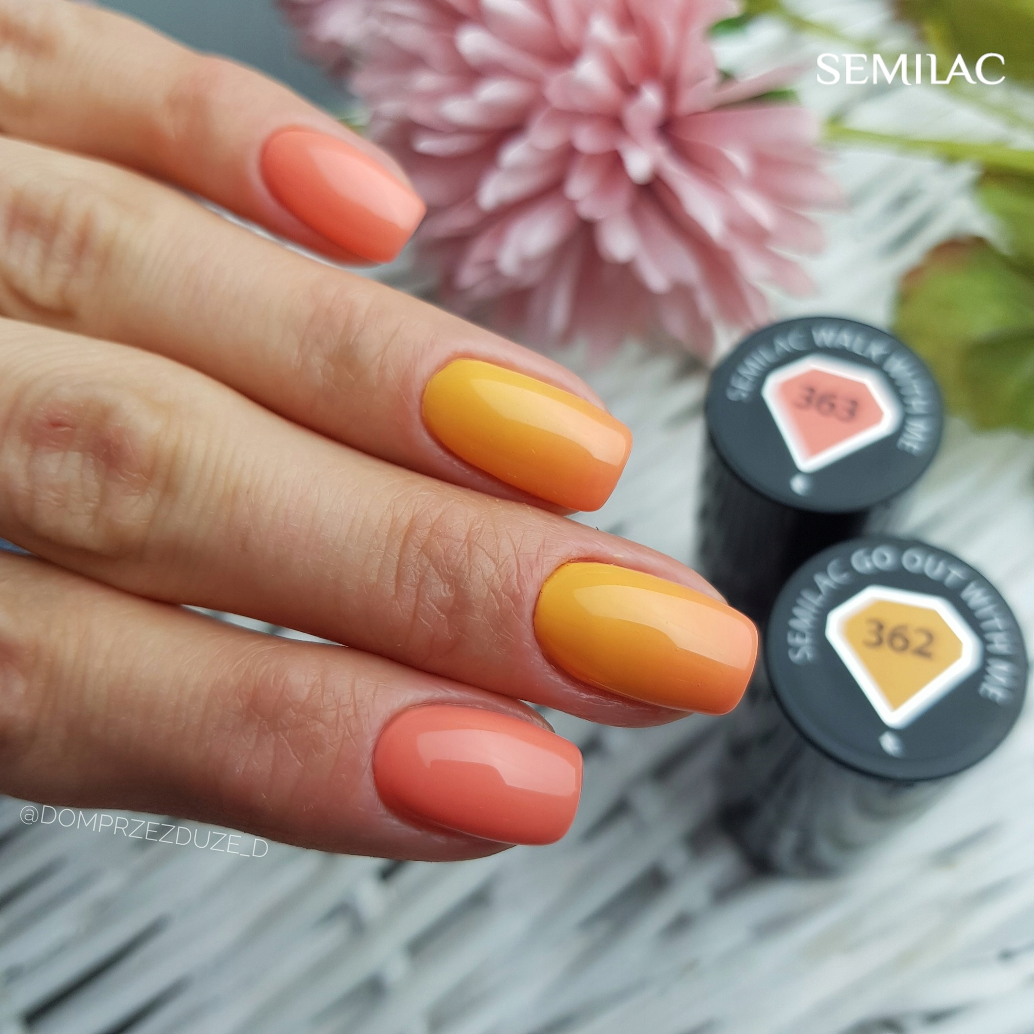 SEMILAC 363 Walk with me Lakier Hybrydowy 7ml Kolekcja Closer Again