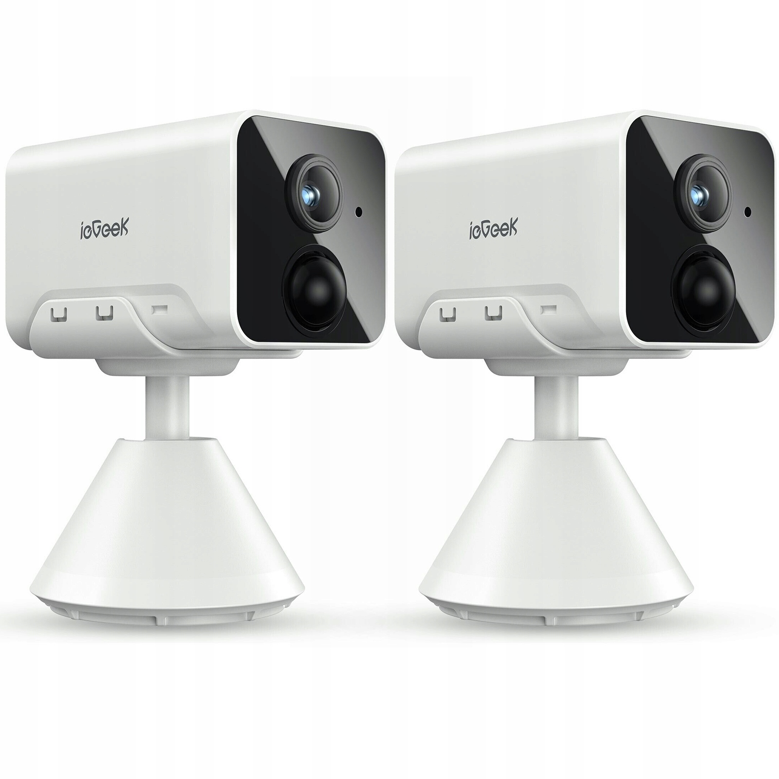 2ks Kamera Na Baterie Bezdrátová Audio Ip Wifi 3MPX Oboustranné Audio