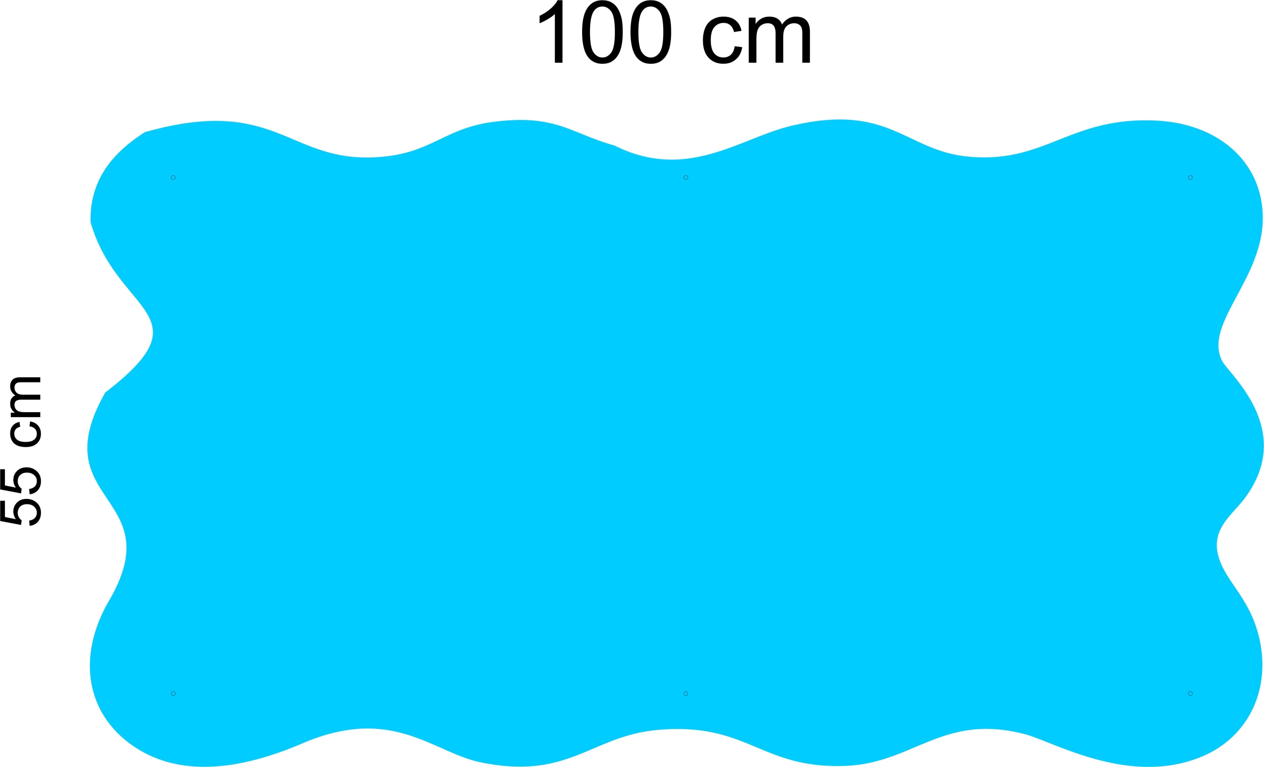 Kovová tabuľa Magnety z cestovania obdĺžnik Mrak oblaky 100x55