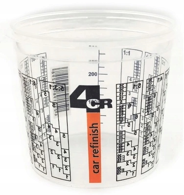 Kubek Lakierniczy Pojemnik Plastikowy 4CR 1400ml
